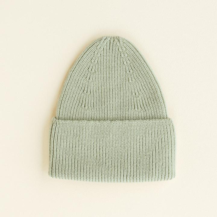 Produktbild Hvid Beanie Fonzie Mint