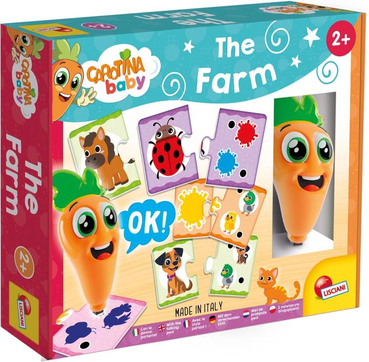 Image du produit Lisciani Carotina Baby Talking Pen The Farm (Allemand)