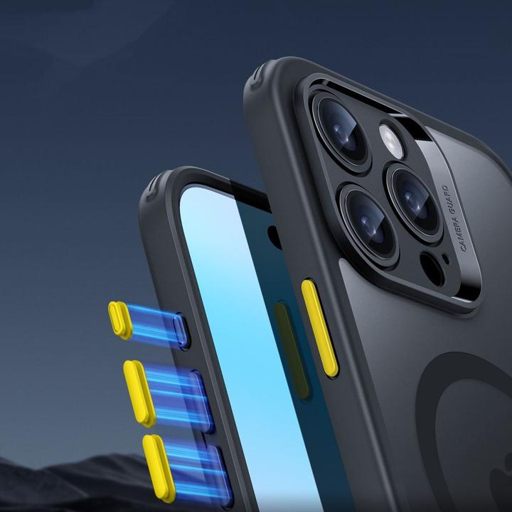 Produktbild ESR Etui Classic Pro Set Halolock MagSafe na iPhone 16 Pro - czarne (Apple iPhone 16 Pro)