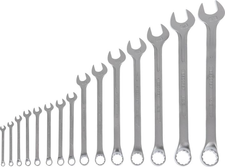 Produktbild Gedore 1 B-0115 Ring-Maulschlüssel-Satz 15-teilig 6-32 mm (10 mm, 11 mm, 12 mm, 13 mm, 17 mm, 6 mm, 7 mm, 8 mm, 9 mm)