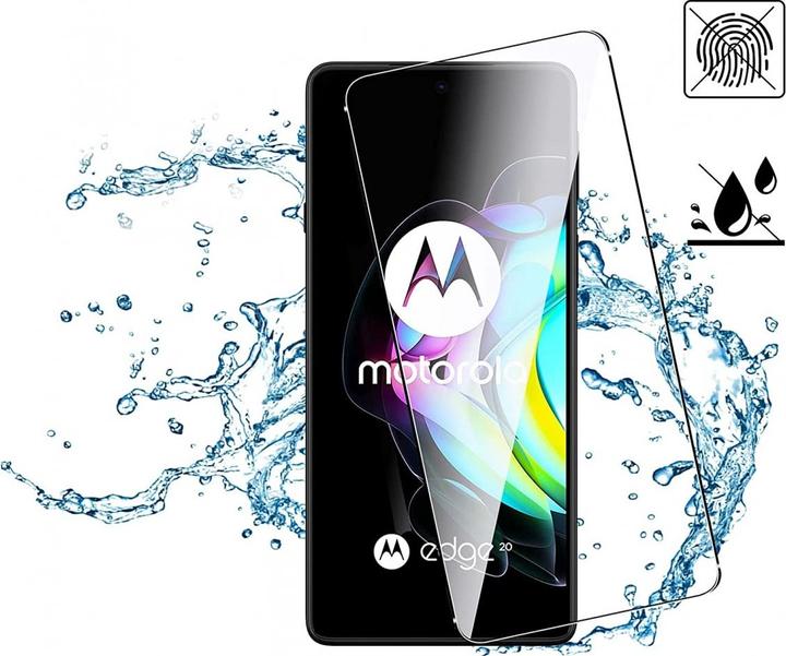 Produktbild Screenguard Motorola Edge 20 Panzerglas Schutzfolie Case Friendly Design (1 Stk., Motorola Edge 20)