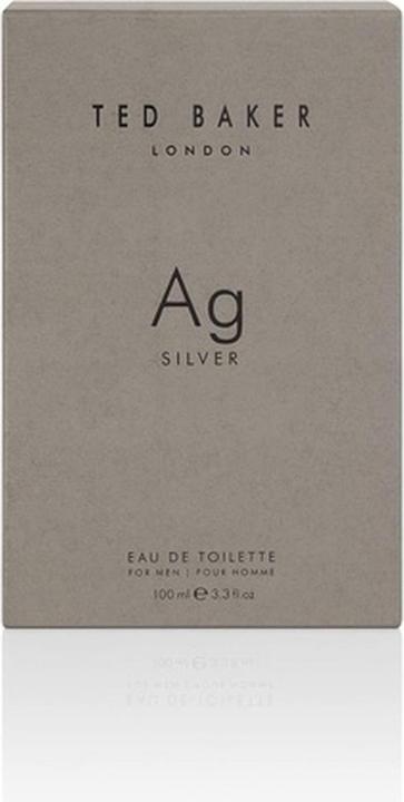 Actual product image Ted Baker Tonics Ag Silver 100ml EDT (Eau de toilette, 100 ml)
