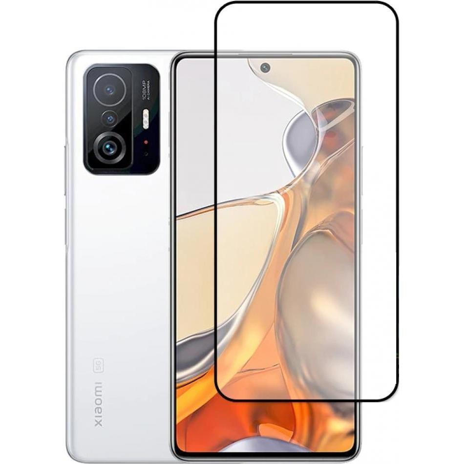 Thumbnail - Screenguard Xiaomi 11T Pro Full Screen Panzerglas Schutzfolie 2.5D 9H (1 Stück, Xiaomi 11T Pro), Smartphone Schutzfolie,...