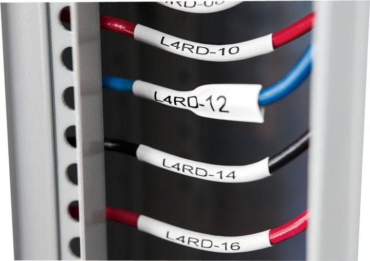 Actual product image Dymo Rhino Heat Shrink Tube 24mm white (2.40 cm, White)