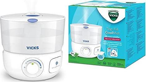 Image du produit Vicks Kaltluft Ultraschall-Luftbefeuchter VUL585E Obere Befüllung (35 m²)