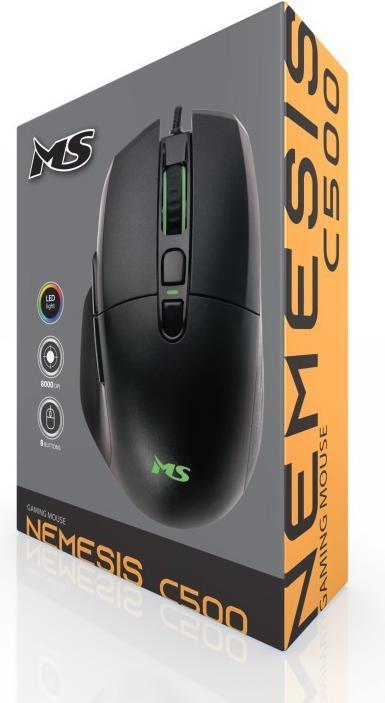 Produktbild M & M's Maus Nemesis C500 Gaming-Maus (Kabelgebunden)