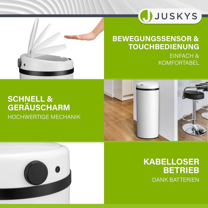 Image du produit Juskys Sensor-Mülleimer, 50L (50 l)