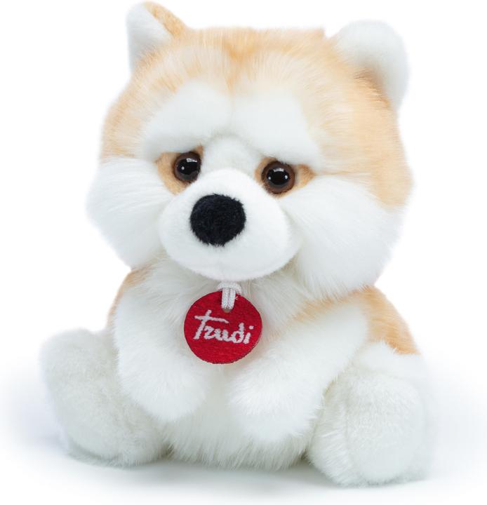 Image du produit Trudi Peluche Fluffies chien Akita Inu 16 x 19 x 18 cm, taille S, jouet doux de haute qualité avec (18 cm)