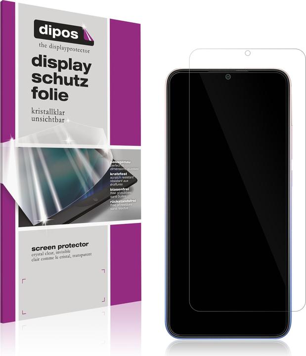 Actual product image Dipos Screen Protector Crystalclear (5 Piece, Xiaomi Redmi 9 Activ)