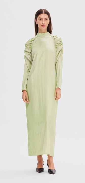 Immagine prodotto Selected Femme Maxi abito in raso (36)