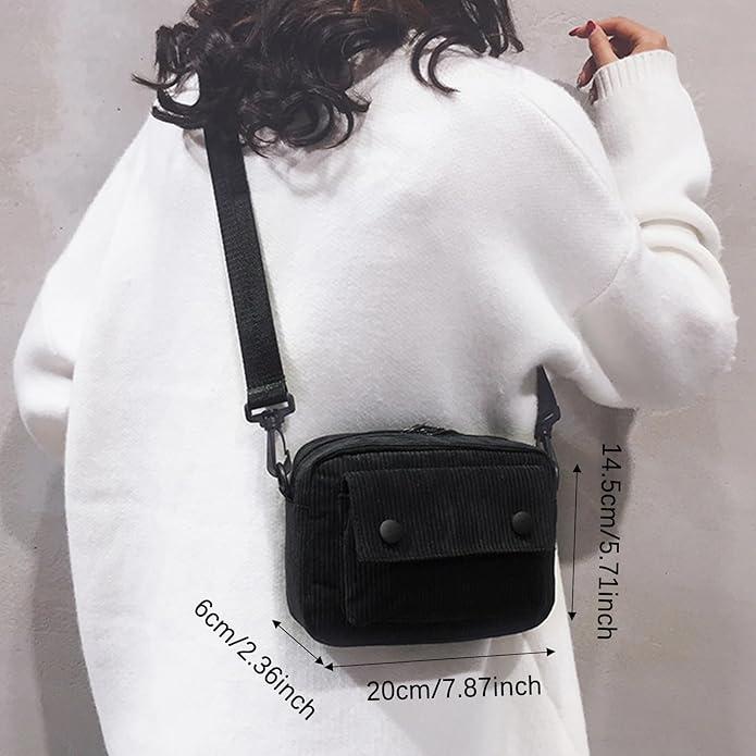 Produktbild Only-Bags.Store Mini-Crossbody-Tasche, niedlich lässig einfache Umhängetasche, Mode vielseitige Handytasche &