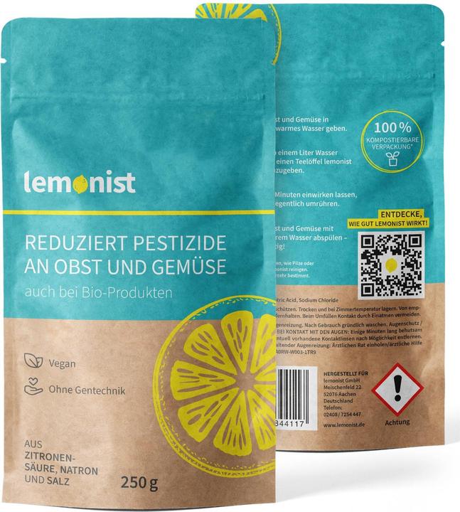 Actual product image Lemonist Pesticide Remover 250 g (Powder)