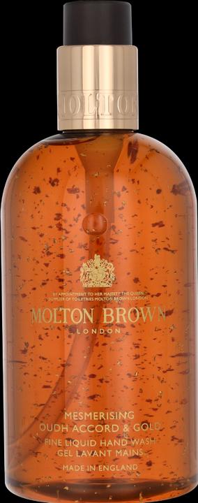 Actual product image Molton Brown Festive Frankincense & Allspice Fine Liquid Hand Wash Mesmerising Oudh Accord & Gold (Liquid soap, 300 ml)