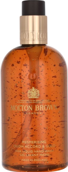Actual product image Molton Brown Festive Frankincense & Allspice Fine Liquid Hand Wash Mesmerising Oudh Accord & Gold (Liquid soap, 300 ml)