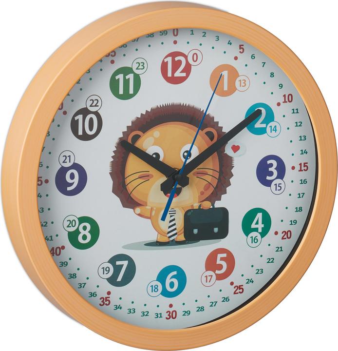 Relaxdays Children's wall clock (30 cm)