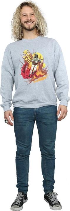 Immagine prodotto Star Wars Boba Fett Rocket Powered Felpa Uomo (S)