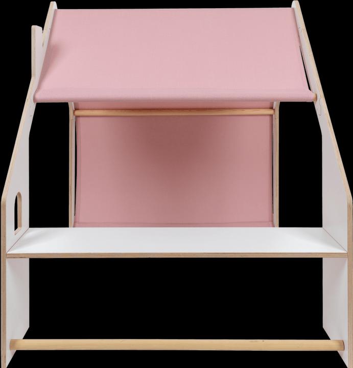 Produktbild Activity Board Weisses Holzhaus mit rosa Dach
