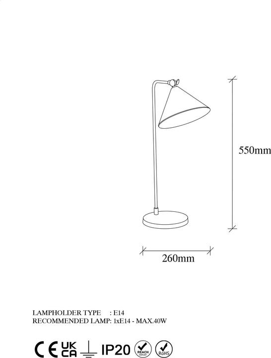 Produktbild Hanah Home Sonny (E14)