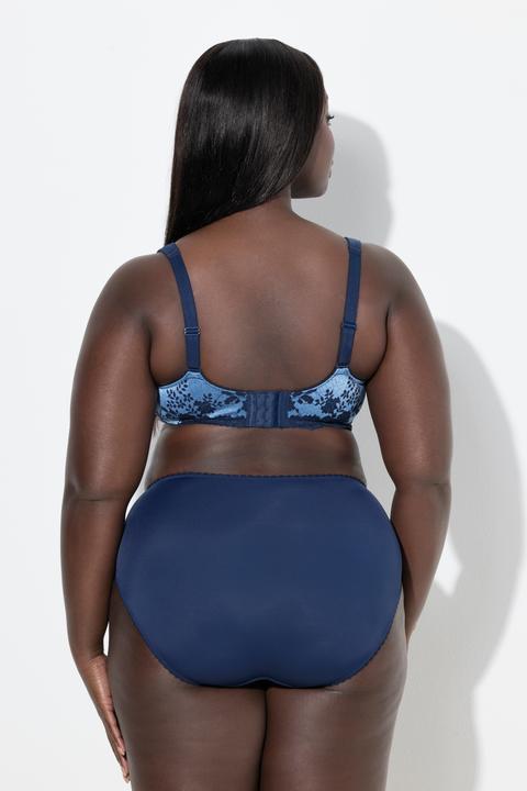 Actual product image Ulla Popken Shimmering Lace Underwire Bra (105 E)