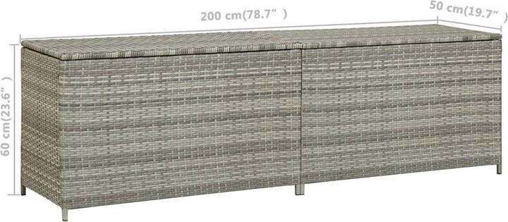 Actual product image vidaXL Finette