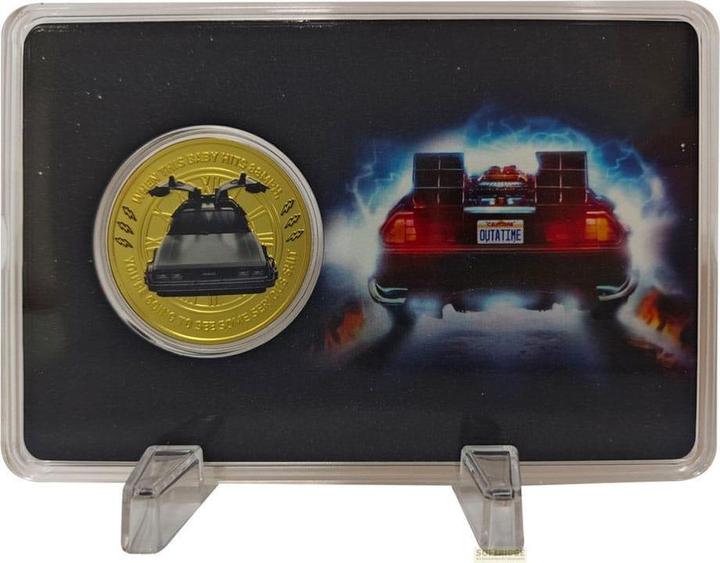 Fanattik Zurück in die Zukunft Sammelmünze 40th Anniversary Limited Edition