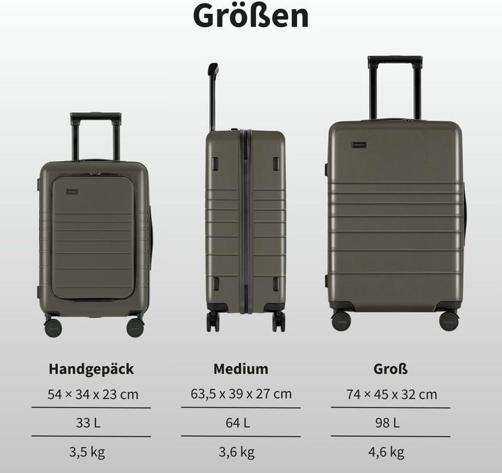 Actual product image Eternitive Rollkoffer E3 (98 l)