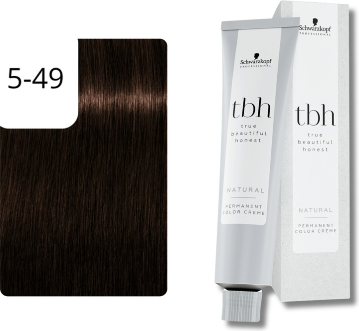Produktbild Schwarzkopf true beautiful honest - 5-49C Hellbraun Beige Violet (Beige, Braun, Violett)
