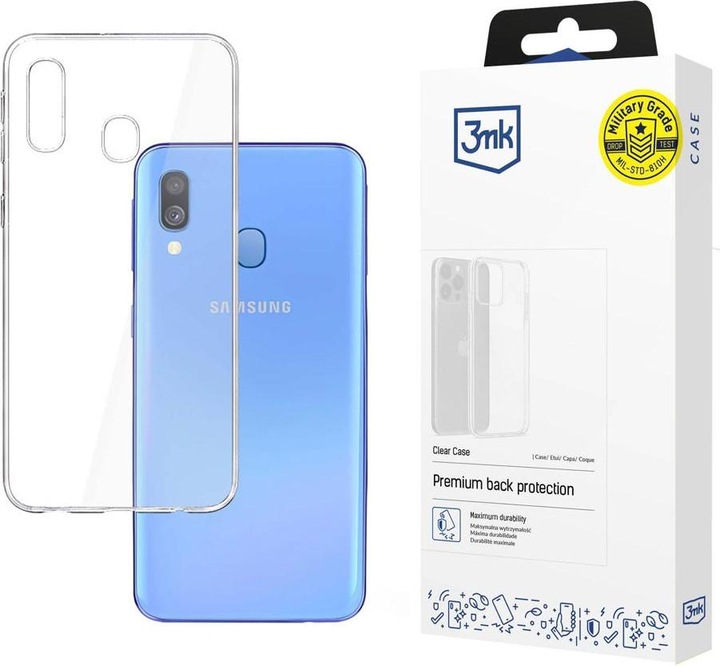 Produktbild 3MK Samsung Galaxy A40 - Clear Case (Samsung Galaxy A40)