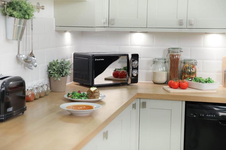 Actual product image Russell Hobbs Mikrowelle RHMM701B mit 5 Leistungsstufen (17 l)