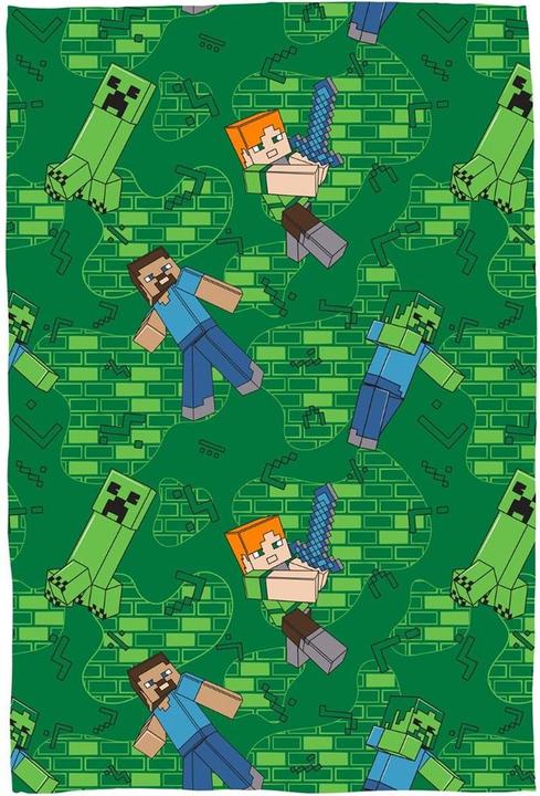 Minecraft - Couverture LEVELS (150 x 100 cm)