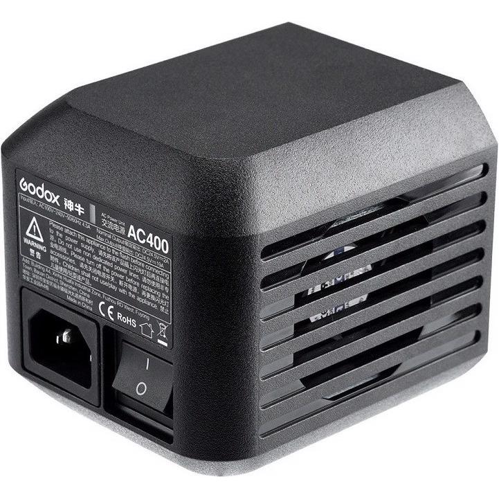 Thumbnail - Godox AD400Pro AC Adapter (Godox), Blitzgerät, Schwarz