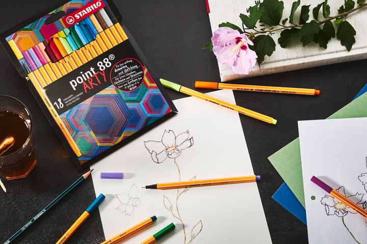 Actual product image STABILO Point 88 (Multicoloured, 18 x)