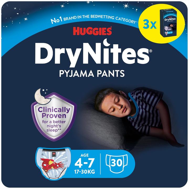 Image du produit Huggies DryNites (Taille 6, Pack, 30 pcs)
