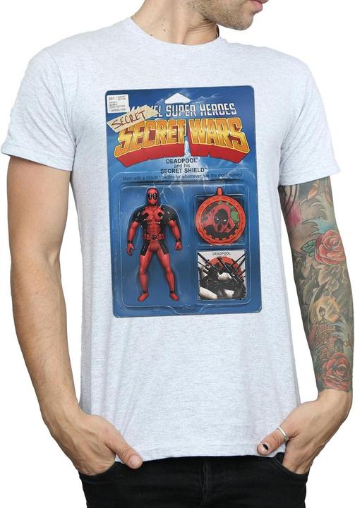 Immagine prodotto Deadpool Secret Wars Action Figure Maglietta Uomo (M)