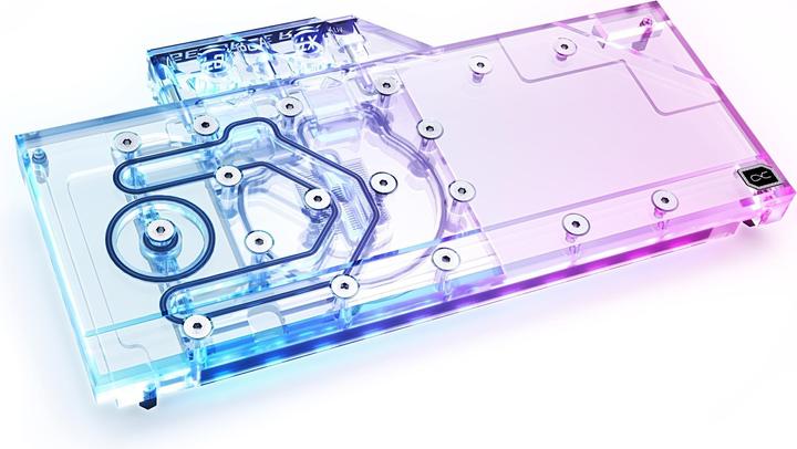 Productafbeelding Alphacool IJsblok Aurora GPX-N RTX 3070 met achterplaat Referentie - Acryl + Nikkel