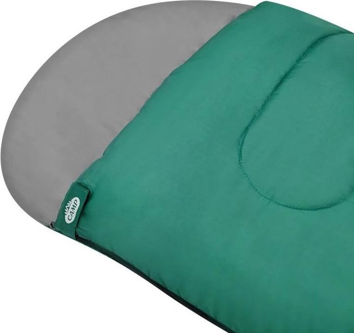 Actual product image Nils Camp sleeping bag NC2105 green-grey L (210 cm)