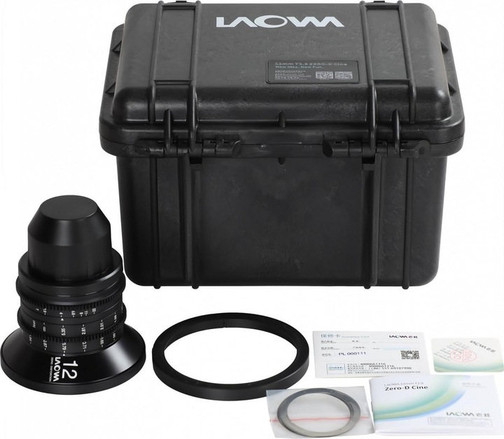 Image du produit Venus Optic Focale fixe 12mm f/2.9 Zero-D Cine Sony FE (Sony E, Plein format)