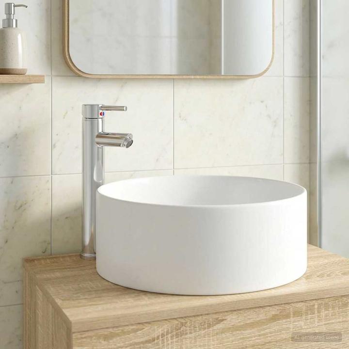 Produktbild vidaXL Badezimmerwaschbecken (405 mm, 405 mm)