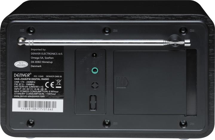 Produktbild Denver Dab-35 (DAB+, FM)