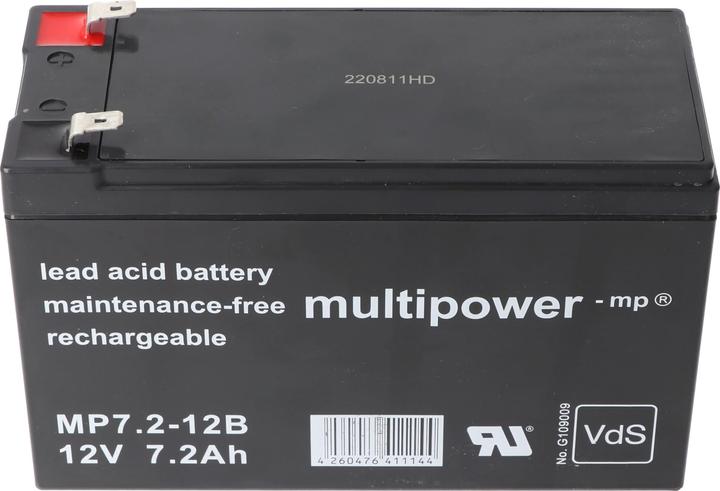 Produktbild Multipower MP7,2-12B USV-Batterie