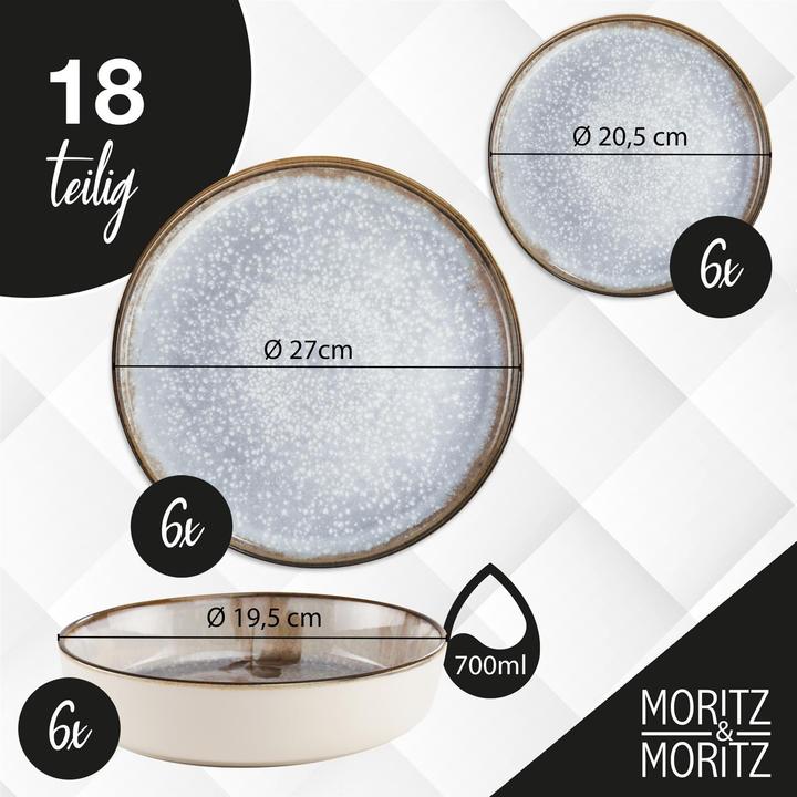 Actual product image Moritz & Moritz Tableware set (18 pcs.)