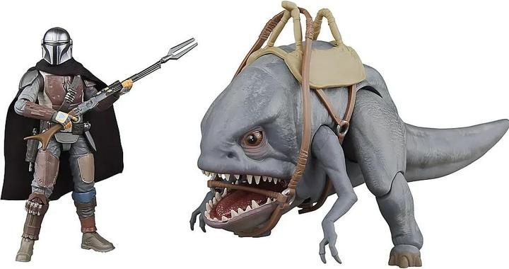 Produktbild Hasbro Star Wars: Obi-Wan Kenobi Vintage Collection Actionfiguren 2er-Pack Blurrg & The Mandalorian 10 cm