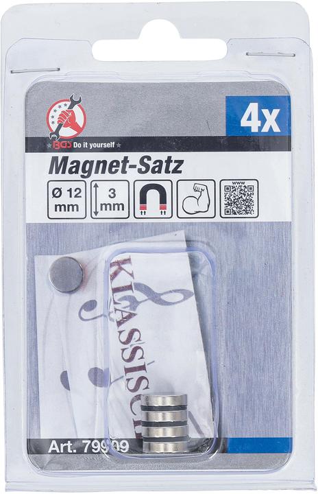 Actual product image BGS Magnet set (4 x)