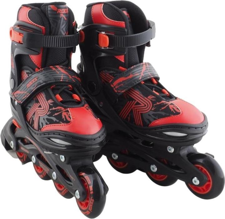 Immagine prodotto InLine Pattini Roces Jokey 3.0 Ragazzo nero-rosso 400845 02 (30-33) (30, 31, 32, 33)