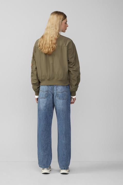 Produktbild S.Oliver Outdoor-Jacke Blouson mit Stehkragen und Rippbündchen (M)