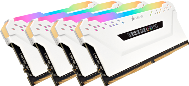 Productafbeelding Corsair Vengeance RGB Pro (4 x 8GB, 3600 MHz, DDR4 RAM, DIMM 288 pin)