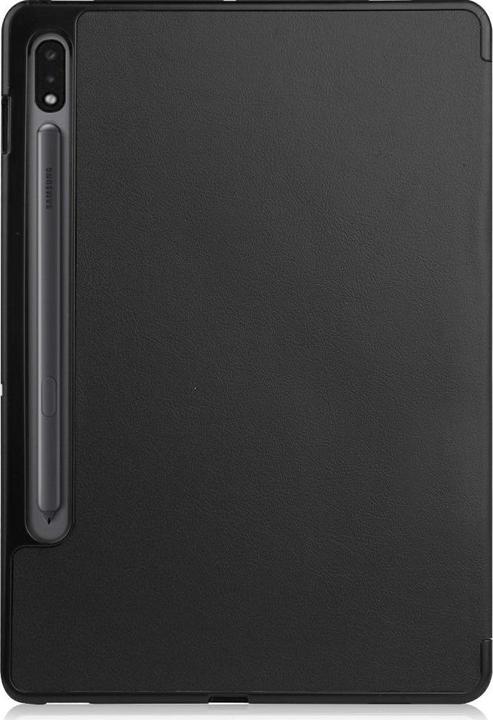 Productafbeelding Cover-Discount Galaxy Tab S7 (11.0) - Tri-fold Smart Case zwart (Galaxy Tab S7 11.0 (2020))