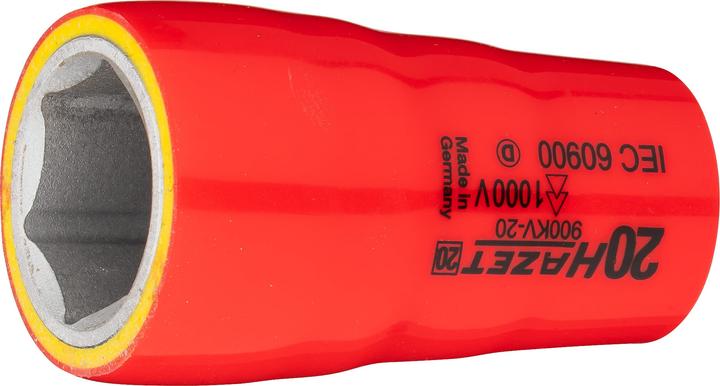 Actual product image HAZET Socket with protective insulation 1/2, 20 mm (20 mm)