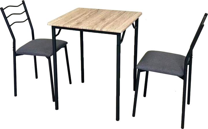 Image du produit HTI-Living Essgruppe Thora 3-teilig Tischplatte San Remo (Panneau de bois MDF)