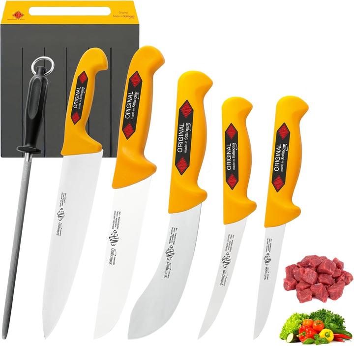 Immagine prodotto Eikaso Solingen Set di coltelli da 6 pezzi (21 cm)
